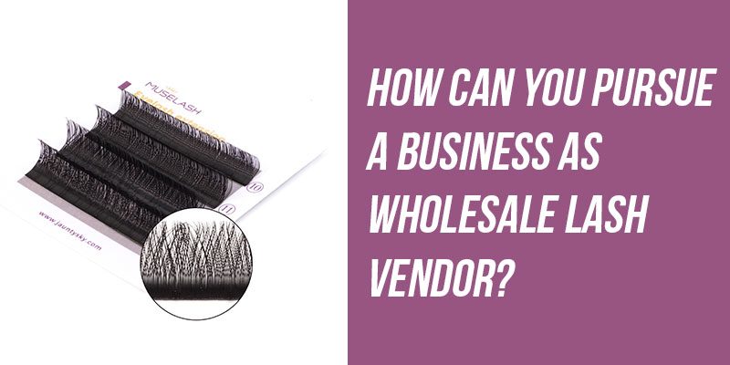 How Can You Pursue A Business As Wholesale Lash Vendor?